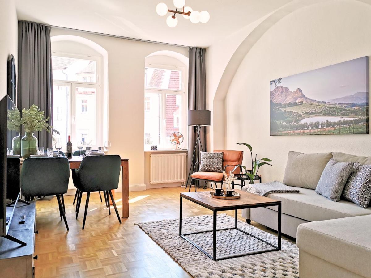 Fynbos Apartments Theaterblick, Historisch & Stilvoll, Parkplatz Meißen Kamer foto